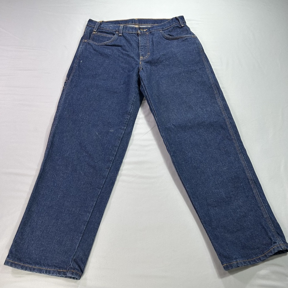Steelguard FR Pro Jeans Mens 34x30 Flame Resistant Workwear Westex 2112‎ CAT2